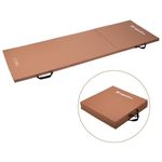Echipament de gimnastică inSPORTline 13025 Saltea gimnastica/fitness pliabila 25630-2 Trifold 180x60x3 cm Brown