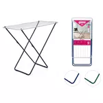 Uscător de rufe Gimi 57628 Plast 11m otel/aluminiu, picioare colorate