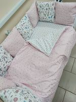 Комплект постельного белья в кроватку Pampy Pink