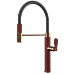 Смеситель кухонный Gessi 60922-430 Red Cherry/Warm Bronze PVD
