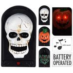 Decor Promstore 42675 Sonerie usa Halloween LED 19x11cm (în as.)