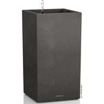 Цветочный горшок Lechuza Canto Stone 30 High, Graphite Black