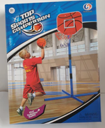 Стенд баскетбольный для детей h=1 м, 34x25.5x6.5 см 5036 (6154)