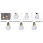 Ghirlandă Holland 39701 Party Lights Гирлянда уличных ламп 30LED серебр т.-бел 1.5m батарейки