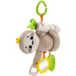 Jucărie cu pandantiv Fisher Price FXC31 Мягкая игрушка-подвеска ленивец
