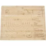 Доска разделочная EuroGold 7108200026 Tocator dreptunghiular din bambus, 46x36cm