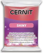 Полимерная глина CERNIT SHINY 56г, красный 400