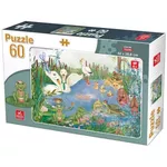 Пазл Trefl 076496 Animale pe lac, 60elem