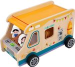 Jucărie Tooky Toy R25 /20 (72509) Mașină din lemn pentru camping TH427