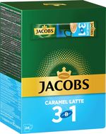 Кофейный напиток Jacobs Caramel Latte 3в1, 24 шт