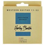 Accesoriu p/u instrumente muzicale Harley Benton HQS WE 11-52 PB corzi chitara acustica set