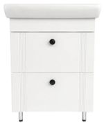 Dulap pentru lavoar Mashtab 22275 Palma (ML) cu 2 sertare 650x470x850 Alb mat