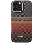 Husă pentru smartphone Pitaka Tactile Woven case for iPhone 16 Pro Sunset (KI1601SU)