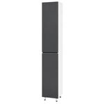 Шкаф-пенал Mashtab 11110 Sanremo 350x350x1900 Alb-Antracit