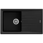 Мойка кухонная Teka Stone 50B TG 1B 1D tegranit Schwarzmetallic