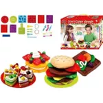 Set de creație Promstore 43945 Набор для лепки Funny Lucky Hamburger(аксессуары)