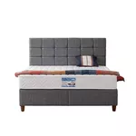 Кровать oskar 180×200 Side Dark Grey (без матраса) В116/Ш+3/Т+10см