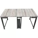 Стол Nex Home Wiking Transformer 80 x 255 cm Gri