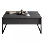 Журнальный столик Hanah Home Luxe Anthracite Black