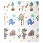 Covoraș de joacă New World HC-14218 Urs și Elefant, cod 919449