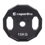 Гантель inSPORTline 5208 Disc d=30 mm metal cauciuc 10 kg 15891 Ruberton