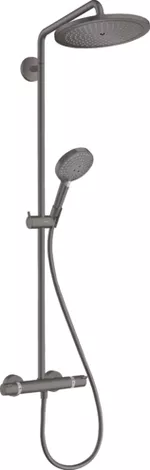 Croma Select S Showerpipe 280 1jet с термостатом и ручным душем Raindance Select S 120 3jet BBC