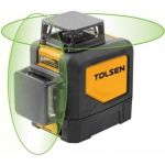 Nivela laser Tolsen 3D 30m verde Li-Ion (35155)
