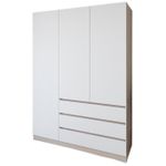 Шкаф Smartex (15880) N15 140cm St.Deschis+Alb