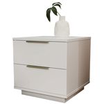 Noptieră Bayro Napoli 500x500x500 белый мат