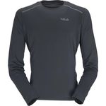 Îmbrăcăminte sport Rab Tricou barbati Force LS Tee Beluga L (QBL-07-BEL-LRG)