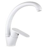 Bateria bucătărie Sandy 49197 Nobilis pipa F alb mat