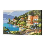 Картина по номерам Art Gallery CX4210 20x30cm Oras de coasta