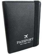 Обложка для паспорта Travel Black