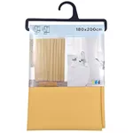 Занавеска для ванной Tendance 56223 Perdea pentru dus 180x200cm, EVA, mustar