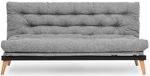 Диван Trendy Saki Gri deschis, extensibila (3 locuri)