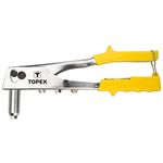 Clești de nituire manual Topex 387 Cleşte p/u nituri 2.4-3.2-4.0-4.8, 250mm (43E707)