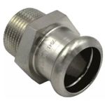 Запорная арматура Inox Pres Racord inox M 28x3/4