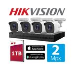 HIKVISION by HILOOK 2 МЕГАПИКСЕЛИ DVR 8 Canale