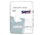 Впитывающие пеленки для постели Seni Basics Soft, 60x60 см, 10 шт.