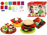 Set pentru modelare Funny Lucky Hamburger (accesorii)