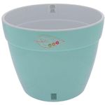 Ghiveci pentru flori Santino Asti (18.0L, Menta/Alb)