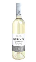 Basavin Silver Pinot Grigio, vin alb sec, 0.75 L