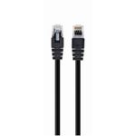Patch Cord Cat.6U  0.5m, Black, PP6U-0.5M/B, Cablexpert, Stranded Unshielded