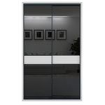 Шкаф Bayro Murano 1400x2300x600 белый, купе