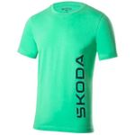 Одежда для спорта Skoda 6U0084200N622 Футболка мужская зелено-электрически (M)