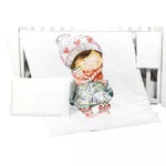 Lenjerie de pat pentru copii PernaMea Set lenjerie 3 piese Premium Little Girl (PM.100469/5)