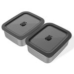 Container alimentare Weber W3400260 Tava Prep Containers din inox, 2buc
