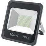 Reflector LED Market SMD 100W, 6000K, Black