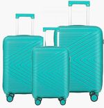 Valiză Bags Set Fly Aqua Green