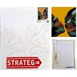Картина по номерам Strateg 57264 Contururi de fata 40x50cm